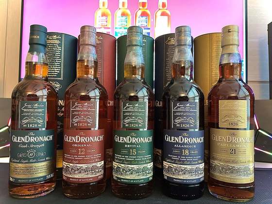 GlenDronach 12 / 15 / 18 / 21 Line-up